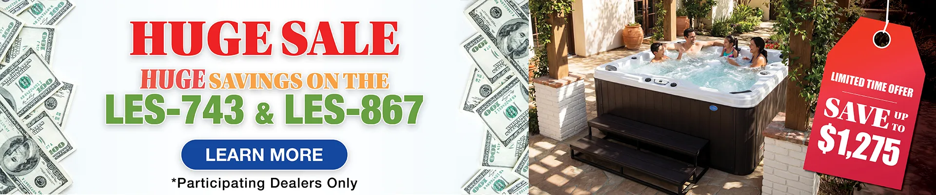 Calspas hot tub being used in a family setting - Chula Vista